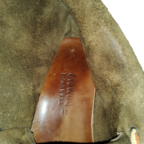 Cydwoq's Tibet, Slip on, all-leather moccasin, lace up, Unisex Size 40. Handmade - Picture 6 of 10